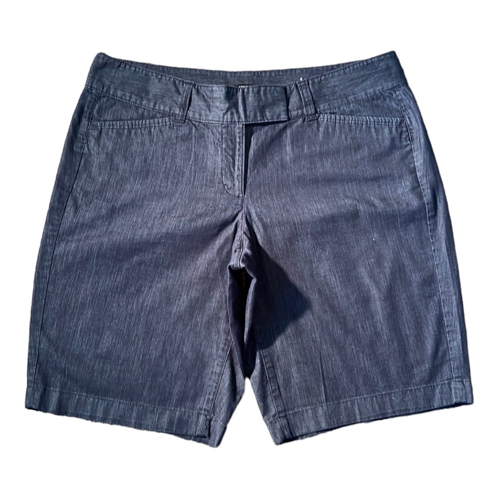 Ann Taylor est. 1954 Signature Womens Jean Short, Dark Wash, Sz. 6